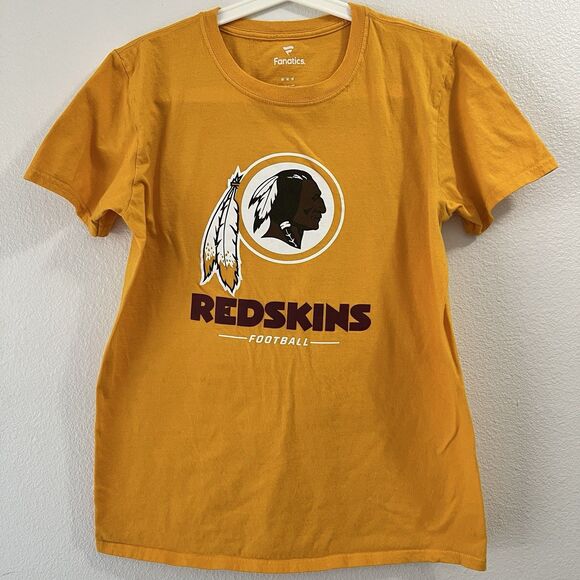 Fanatics Washington Redskins Football Throwback Logo Men’s TShirt Size MED - Picture 2 of 3